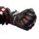 Gants RST Pilot CE cuir noir/rouge/blanc taille M 