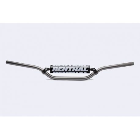 Guidon Ø22,2mm avec barre RENTHAL Classic Replica Chad Reed High titane/mousse noire