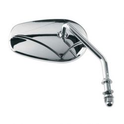 Rétroviseur droit BIHR type origine modèle adaptable 5/16" chrome Harley Davidson