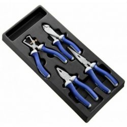 Module d'outils EXPERT 4 pinces mécanicien - plateau plastique