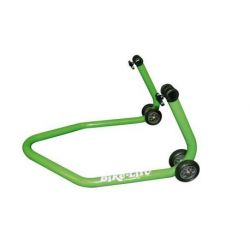 Béquille arrière universelle BIKE LIFT vert avec supports en "V"