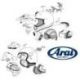 Platine écran arai pss diamond white