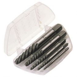 Coffret extracteur de vis DRAPER acier carbone 5 pièces 3 à 18mm