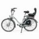 Siège de vélo arrière POLISPORT Guppy Junior fixation porte-bagages - gris foncé/gris clair