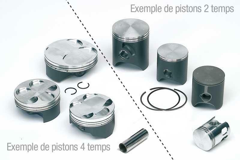 Piston Ø54.25mm TECNIUM Yamaha YBR 125 - Scorpa TY125S-F