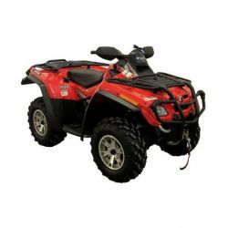 Kit d'extension d'ailes Direction 2 noir Can-Am Outlander