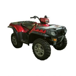 Kit d'extension d'ailes Direction 2 noir Polaris Sportsman