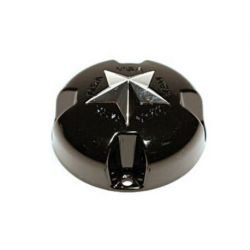 Cabochon de jante MSA WHEELS noir pour jantes MSA M18/M17/M15/M12