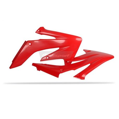 Ouïes de radiateur Polisport rouge Honda CRF250R