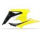 Ouïes de radiateur Polisport couleur origine 09-15 noir/jaune Suzuki RM-Z450