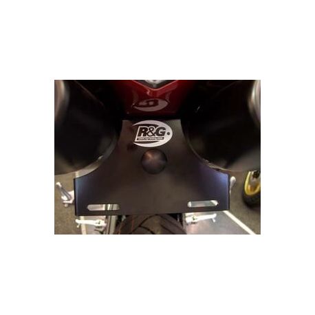 Support de plaque R&G RACING noir Yamaha YZF-R1