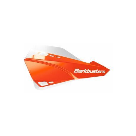 Kit protège-mains BARKBUSTERS Sabre montage universel orange/déflecteur blanc