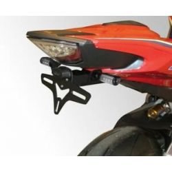 Support de plaque R&G RACING noir Honda CBR1000RR