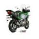 Silencieux MIVV Delta Race inox/casquette carbone Kawasaki Versys 1000