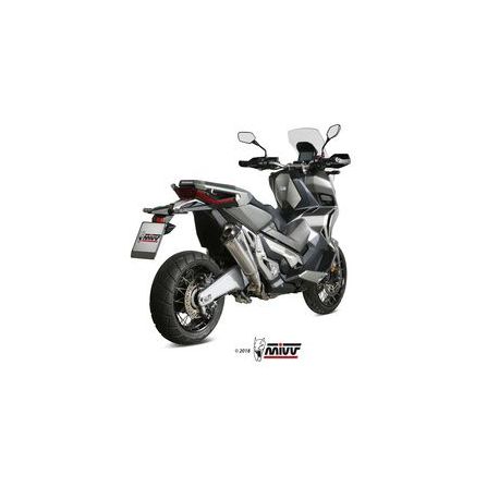 Silencieux MIVV Delta Race inox /casquette carbone Honda X-ADV 750