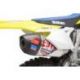 Ligne complète YOSHIMURA RS-12 Signature Series inox/silencieux alu/casquette carbone Suzuki RM-Z250