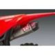 Ligne complète YOSHIMURA RS-12 Signature Series inox/silencieux alu/casquette carbone Honda CRF450R/RX