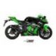 Silencieux MIVV GP-Pro Steel Black/casquette inox Kawasaki ZX-10R