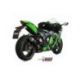 Silencieux MIVV GP-Pro Steel Black/casquette inox Kawasaki ZX-10R