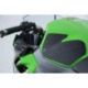 Kit grip de réservoir r&g racing translucide 2 pièces kawasaki ninja 400