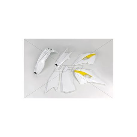 Kit plastique UFO couleur origine (2015) blanc/jaune Husqvarna