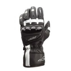 Gants RST Pilot CE cuir noir/blanc taille L 