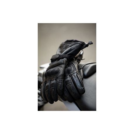 Gants RST Paragon 6 Waterproof cuir noir