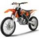 Guidon Ø28,6mm sans barre RENTHAL Fatbar KTM SX 125-450 2013 titane/ mousse noire