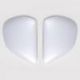 Plaques pivot ARAI VAS-V Frost White pour casque RX-7 V