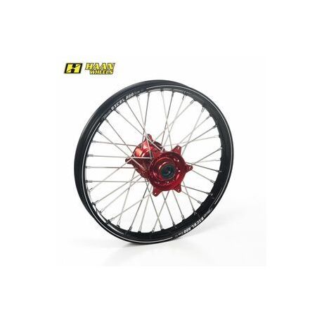 Roue arrière HAAN WHEELS A60 19x1.85x36T noir/rouge/argent