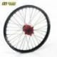 Roue avant complète HAAN WHEELS 21x1.60 noir/rouge Yamaha YZ125