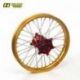 Roue arrière HAAN WHEELS 19x2.15x36T or/rouge/argent