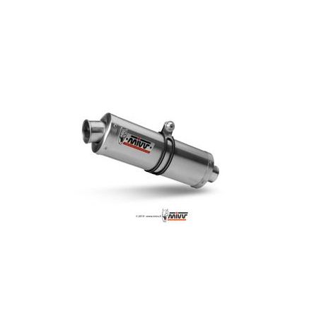 Silencieux MIVV Oval Classic inox Suzuki DL650 V-Strom