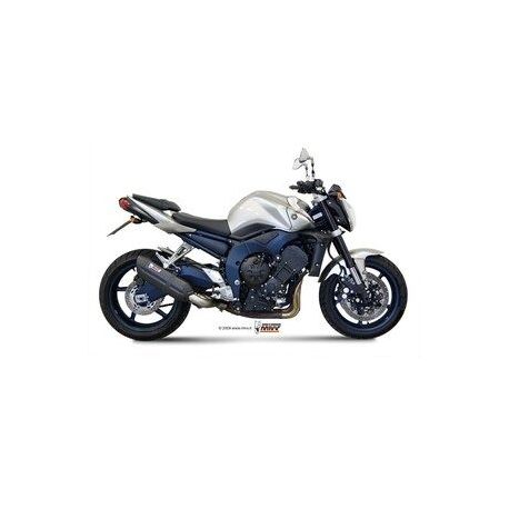 Silencieux MIVV Suono inox brossé noir/casquette carbone Yamaha FZ1/FZ1 Fazer