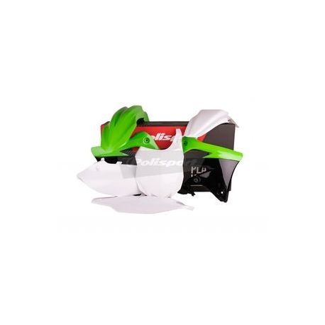 Kit plastique POLISPORT couleur origine Kawasaki KX450F