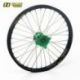 Roue avant HAAN WHEELS SM Tubeless 17x3,50x36T noir/vert