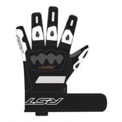 Gants RST Freestyle II cuir blanc taille S