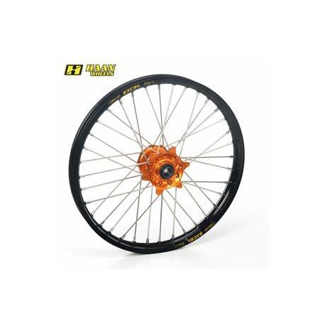 Roue avant HAAN WHEELS 21x1,60x36T noir/orange