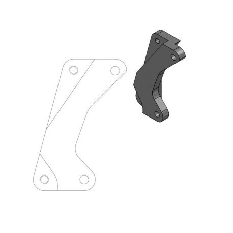 BRAKE CALIPER RELOCATION BRACKET SM STREET 320mm