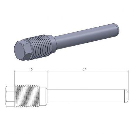 BRAKE PAD PIN OEM REPLACEMENT