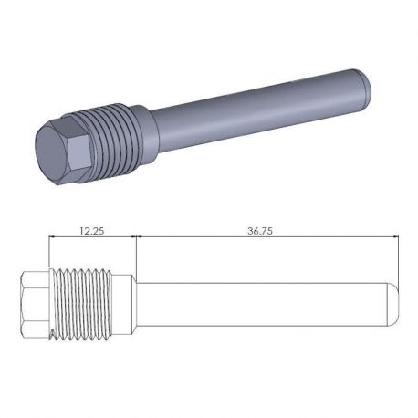 BRAKE PAD PIN OEM REPLACEMENT