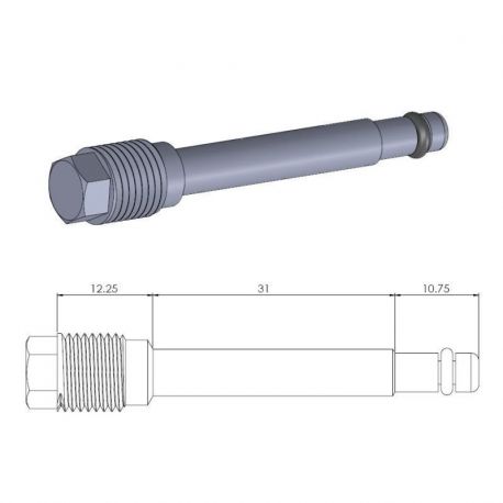 BRAKE PAD PIN OEM REPLACEMENT