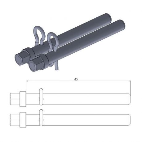 BRAKE PAD PIN OEM REPLACEMENT