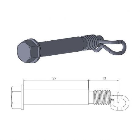 BRAKE PAD PIN OEM REPLACEMENT