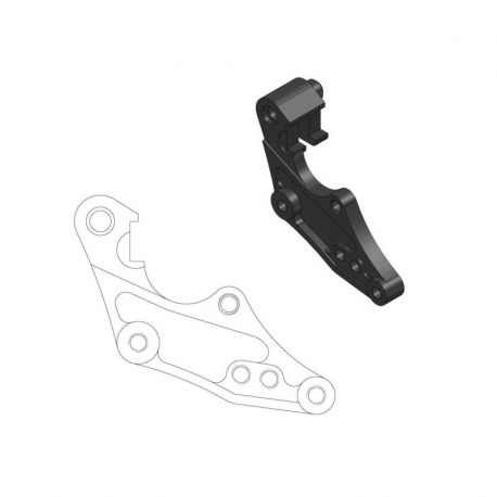 BRAKE CALIPER RELOCATION BRACKET RALLY/DAKAR 298mm