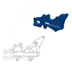 BRAKE CALIPER RELOCATION BRACKET 220MM BLUE