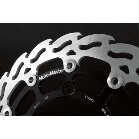 BRAKE ROTOR FLOATING FLAME BLACK