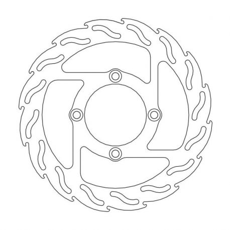 BRAKE ROTOR FIXED FLAME NATURAL