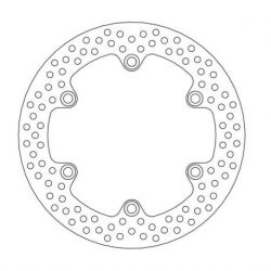 BRAKE ROTOR FIXED HALO ROUND NATURAL