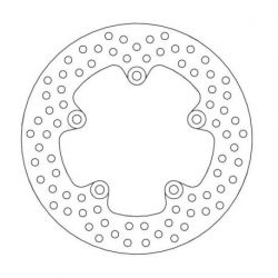 BRAKE ROTOR FIXED HALO ROUND NATURAL